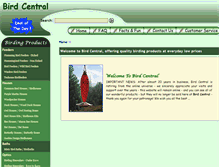 Tablet Screenshot of birdcentral.com